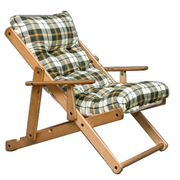Poltrona in Legno con Braccioli Relax – Maslegno - immagine 2